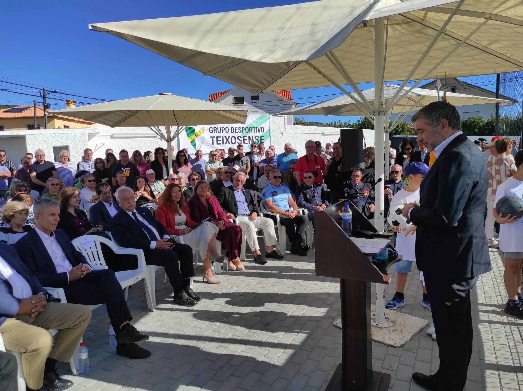 Inauguração do Estádio Municipal do Teixoso