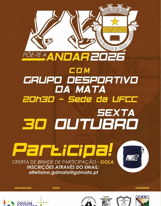 PÕE-TE A ANDAR 2026 | 4.ª E ÚLTIMA CAMINHADA DO ANO