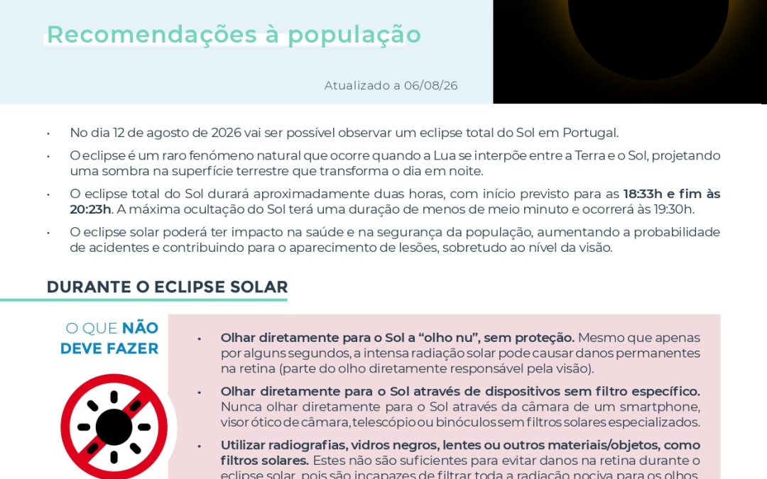 Proteção Durante o Eclipse Solar