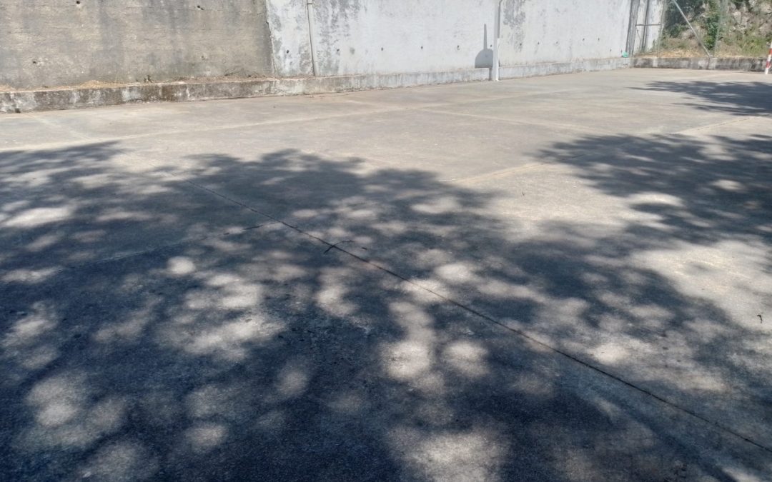 Beneficiação do caminho e do espaço desportivo adjacente ao Loteamento do Ribeiro Negro