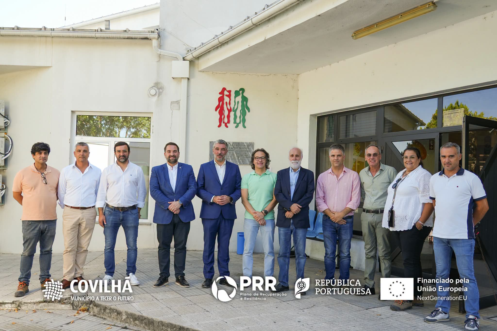 Visita às obras de requalificação do Centro de Saúde da Covilhã