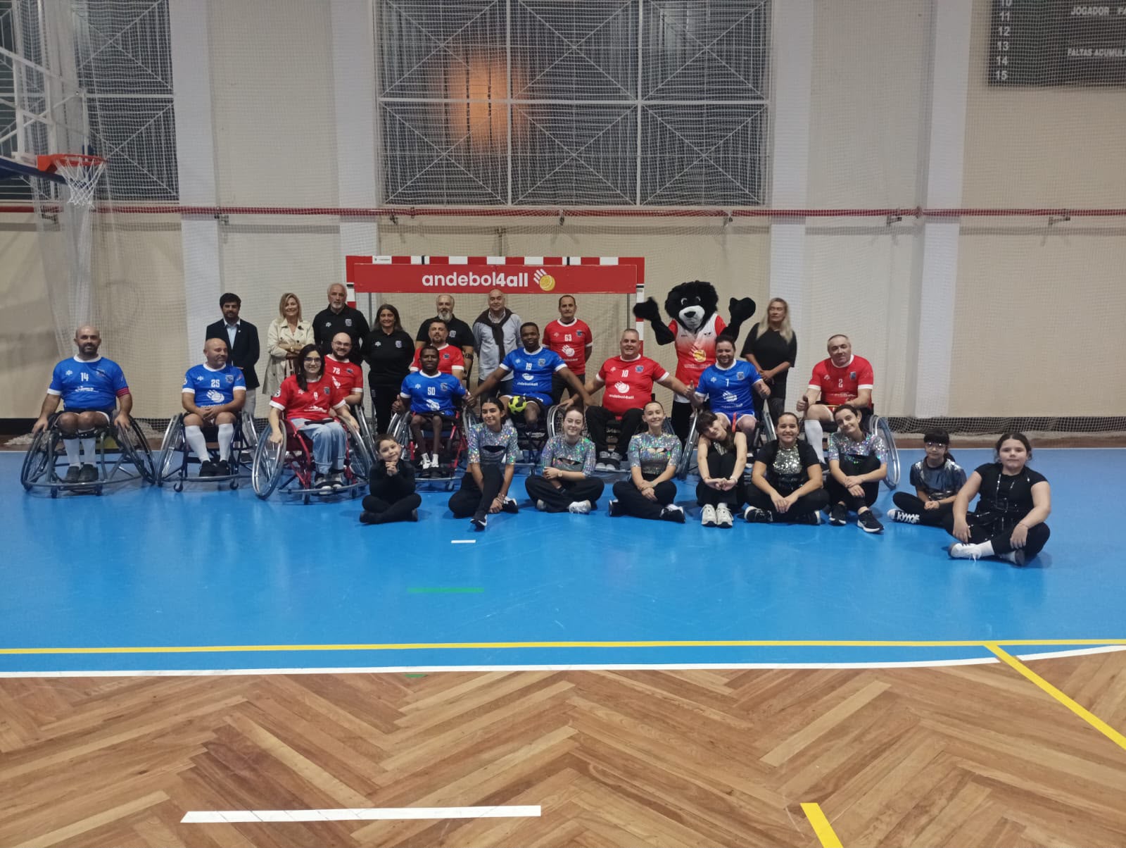 Apresentação da equipa de Andebol em cadeira de rodas